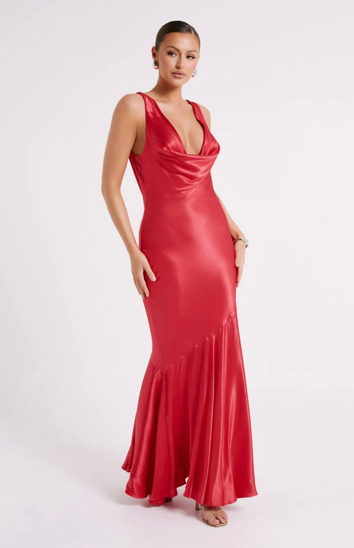 MESHKI - Ellison Satin  Gown