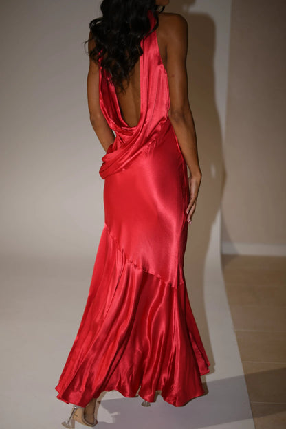 MESHKI - Ellison Satin  Gown