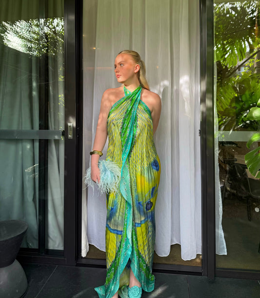 CAMILLA - Halter Maxi Dress